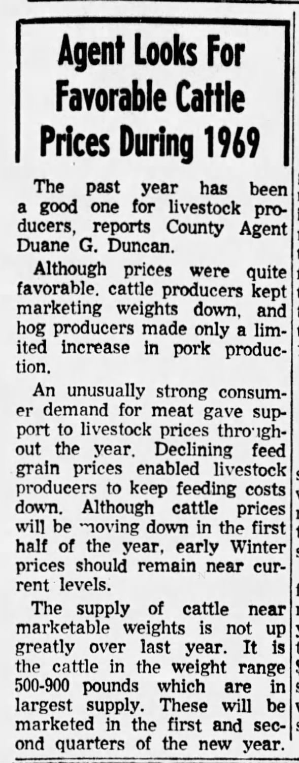 Clipping from The Sentinel